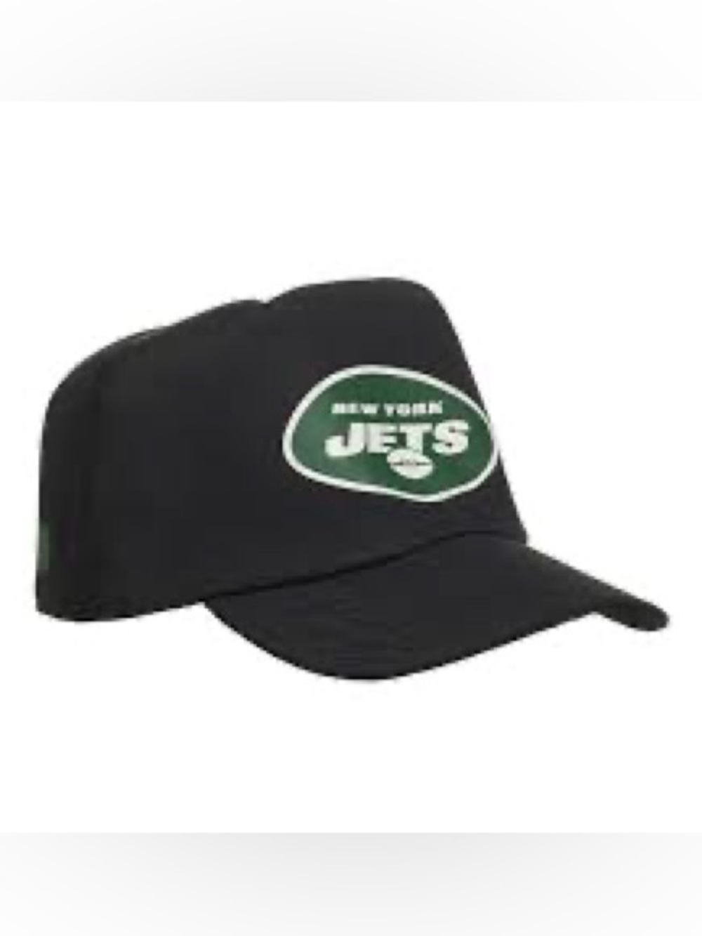 Port Authority Black Cap with Green Logo